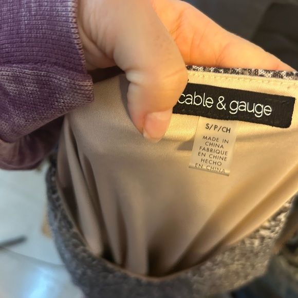 Cable & Gauge Y2K Puff Sleeve Ruched Animal Print Top - Picture 3 of 5